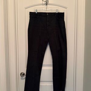 NYDJ Not Your Daughter’s Jeans Dark Blue Straight-Leg Rhinestone Jeans Sz 18W